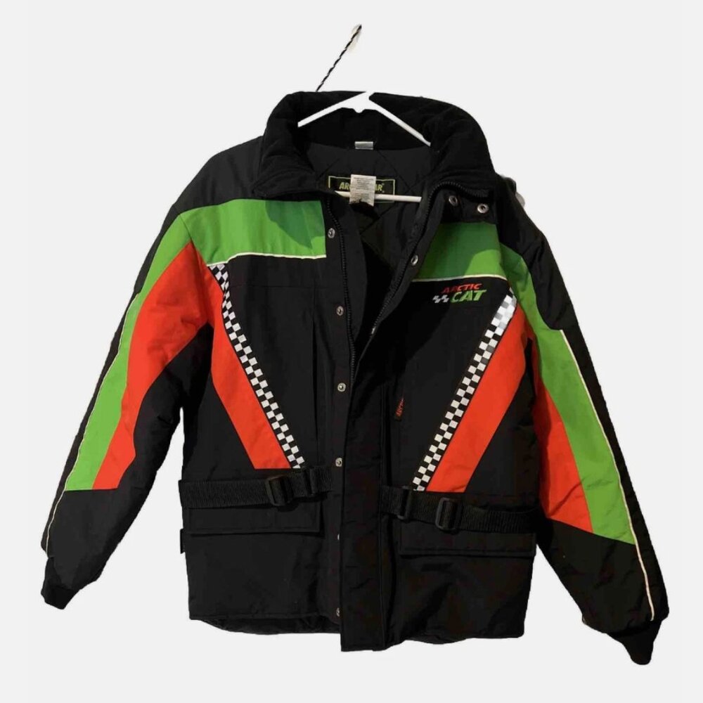 Women’s Arctic Cat “ArcticWear” Vintage Snowmobile Jacket Size Medium